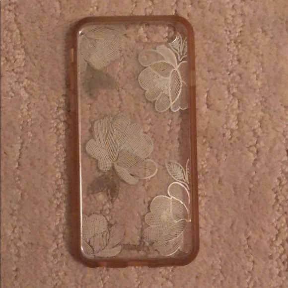 Sonix gold flowers clear iPhone 6s case - Picture 3 of 3